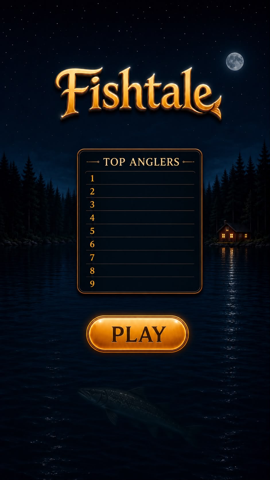 Fishtale: top anglers board above the moonlit lake